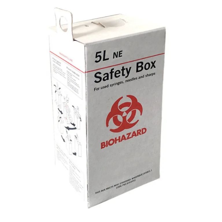 Best 5L Biohazard Safety Box in Nigeria by Scantrik