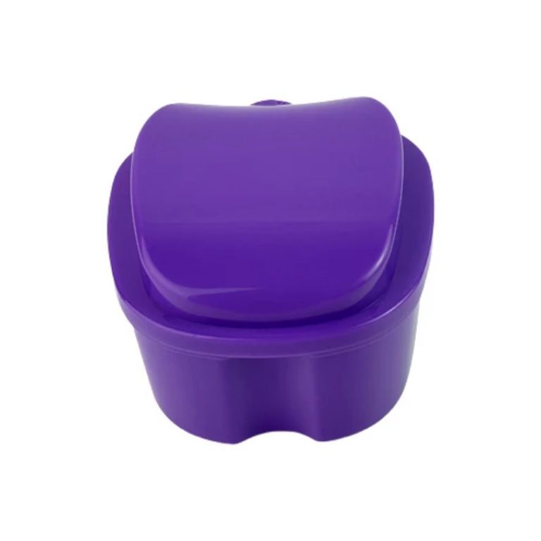 Apple-Shaped Denture Bath Box Container Wholesale in Nigeria by Scantrik