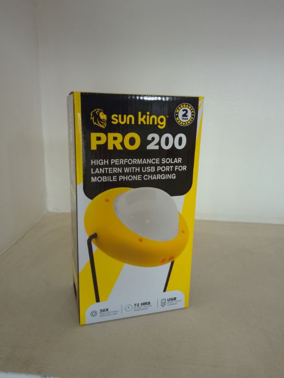 SunKing Pro 200 Solar Lantern Best Seller by LUMETT