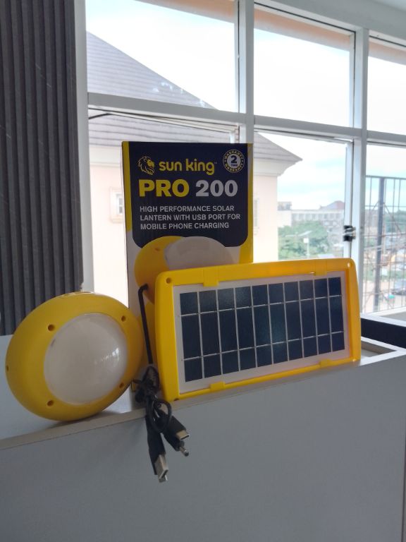 SunKing Pro 200 Solar Lantern Installation Services by LUMETT