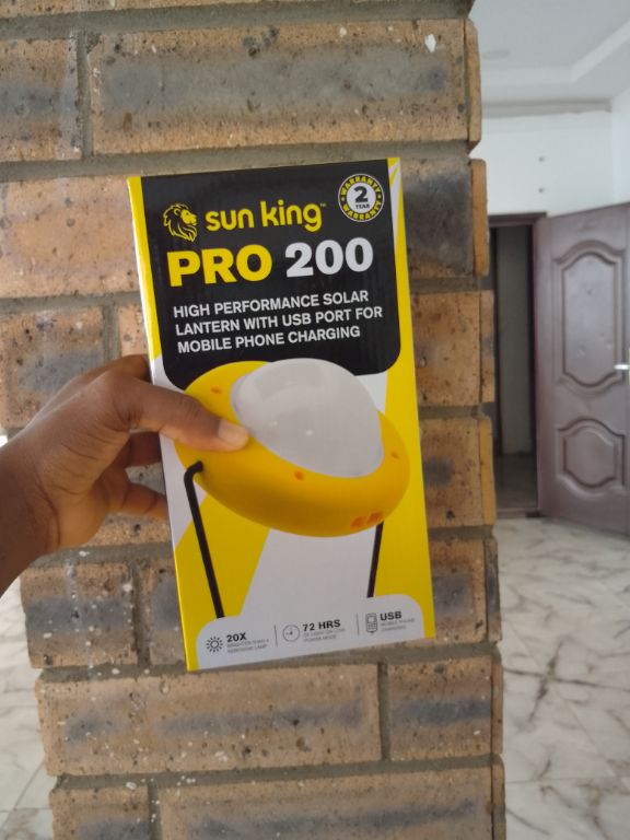 SunKing Pro 200 Solar Lantern Sales by LUMETT