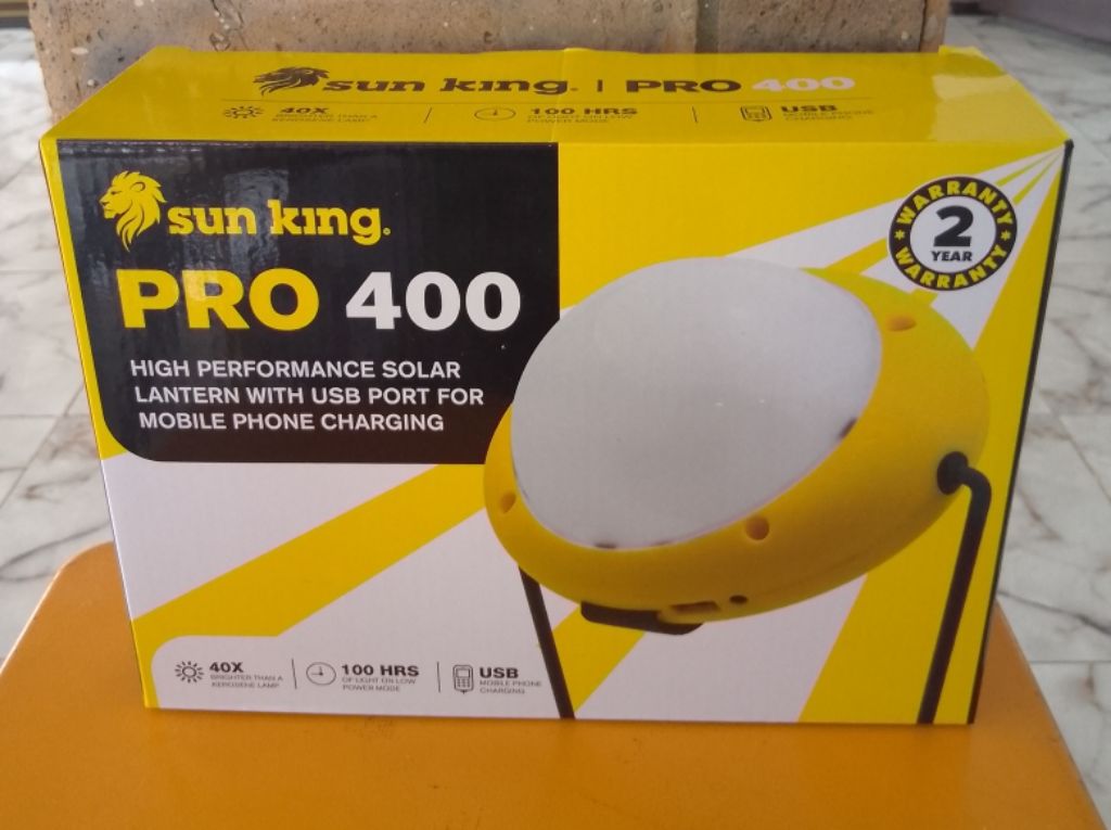 SunKing Home 400X Solar Energy System by LUMETT