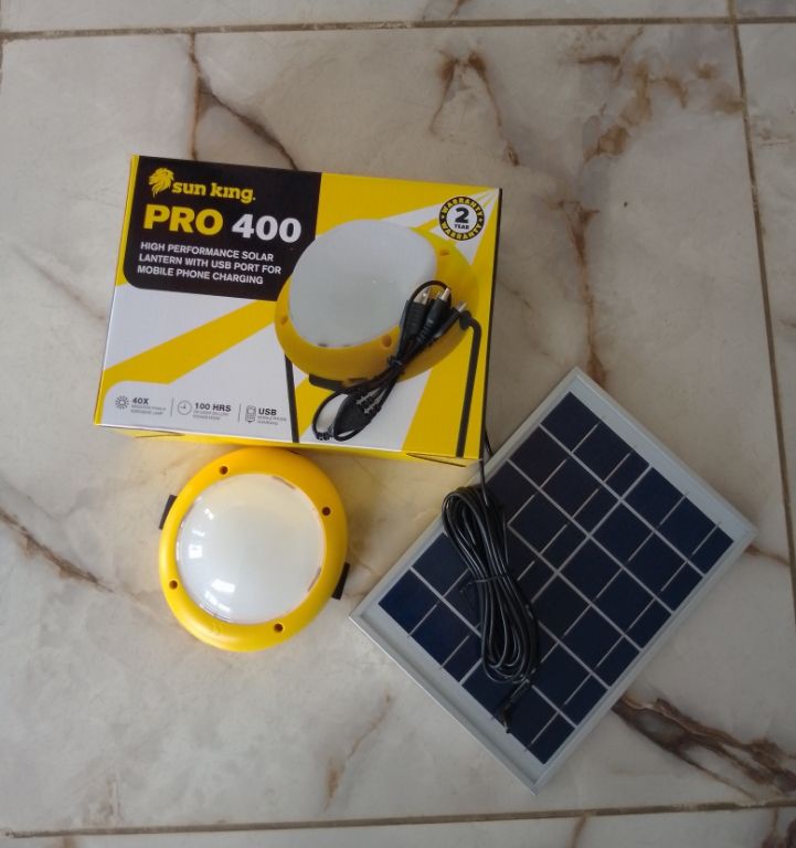 SunKing Charge Pro Solar Phone Charging Lantern by LUMETT