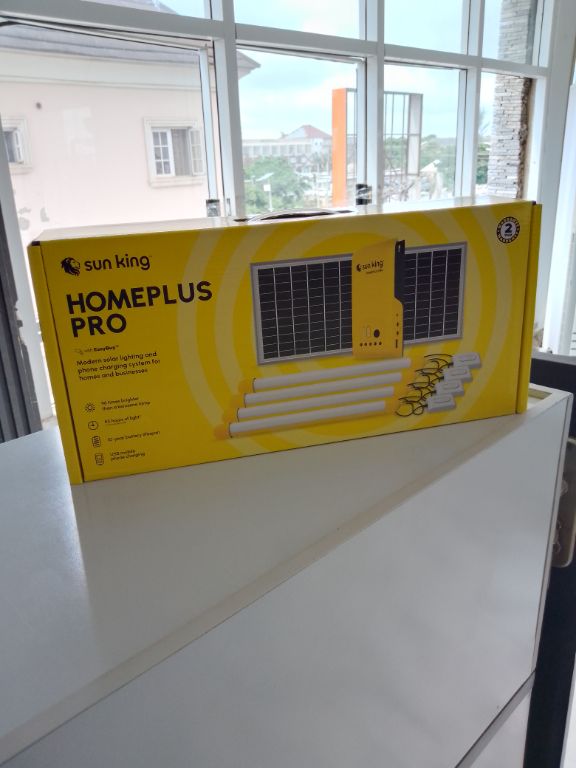 SunKing HomePlus Pro Portable Solar Home Power System for Nigeria by LUMETT