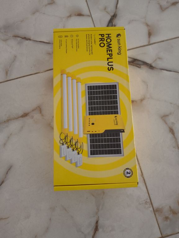 SunKing HomePlus Pro Smart Solar Home Lighting and Charging System by LUMETT