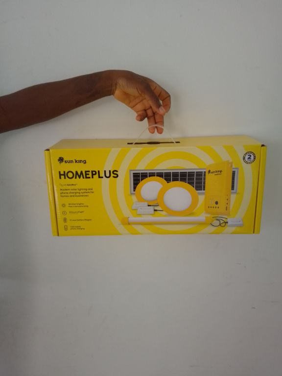 SunKing HomePlus Complete Solar Home System for Lighting and Charging by LUMETT