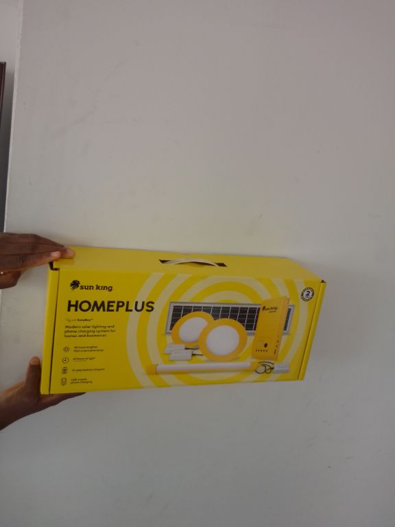 SunKing HomePlus Solar Lighting and Mobile Charging Solution by LUMETT