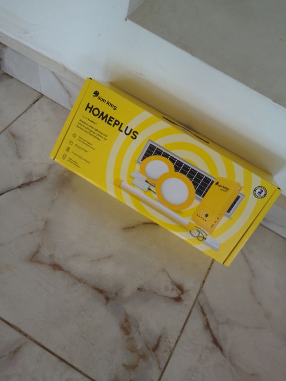 SunKing HomePlus Renewable Energy Home System for Daily Power Needs by LUMETT