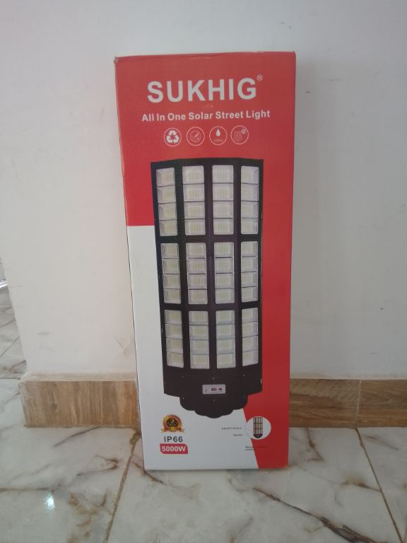 SUKHIG 5000W Solar Street Light for Industrial and Commercial Facilities by LUMETT