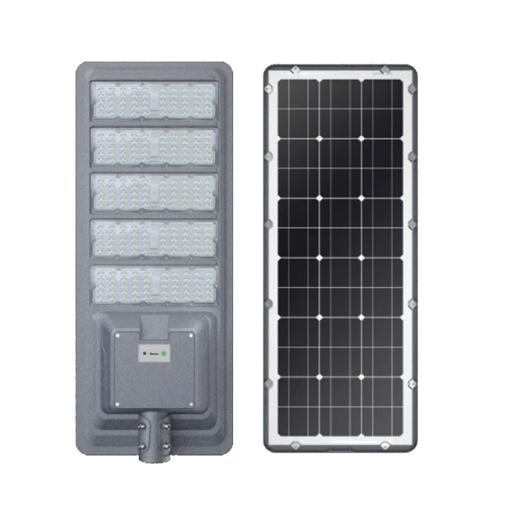 SUKHIG 50W Solar LED Street Light with Smart Remote Control by LUMETT