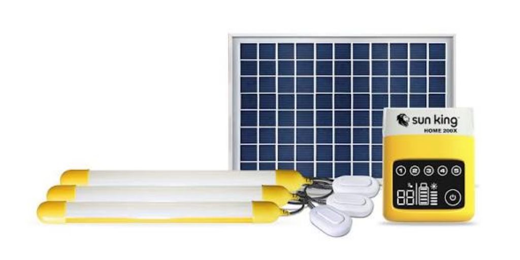 SunKing Home 200X Off-Grid Solar Energy Kit by LUMETT