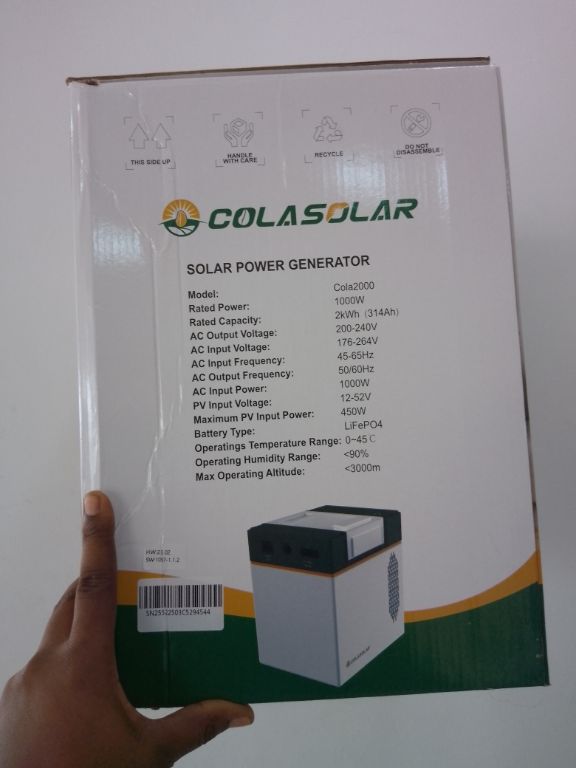 COLA 2000 Max Power Generator by LUMETT