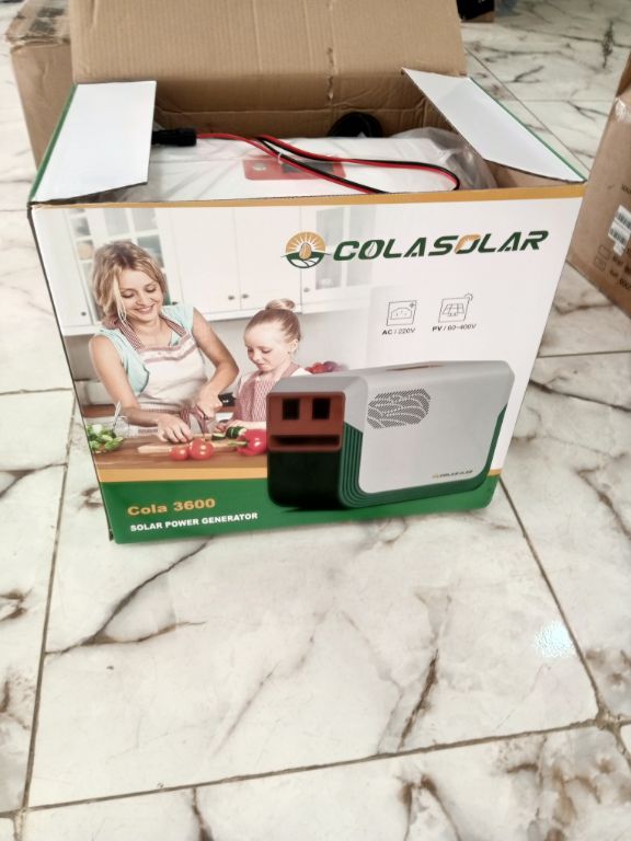 COLA 3600 Prime Solar Generator Quiet, Clean & Emission-Free Power