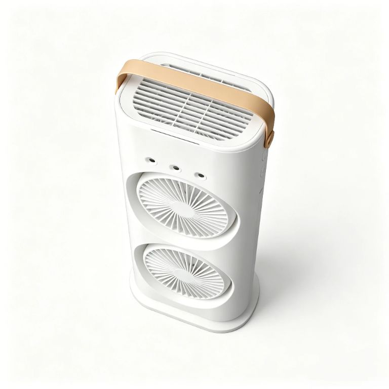 DP Portable Rechargeable Fan – DP-7685 by Lumett