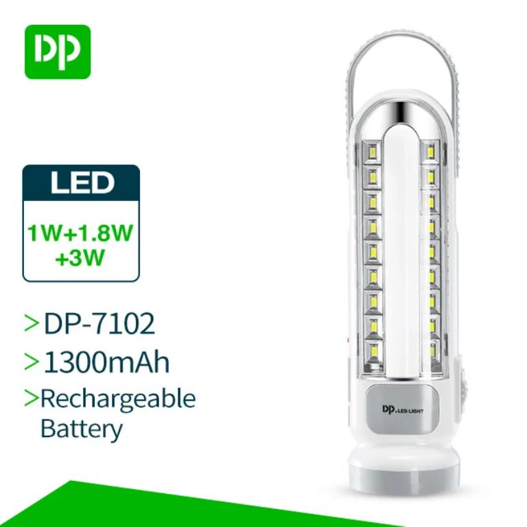 DP Portable Rechargeable Hand Lamp – DP-7104C by Lumett