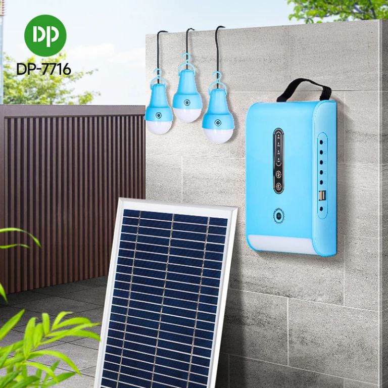 DP Portable Solar System Lamp Kit – DP-7716 by Lumett