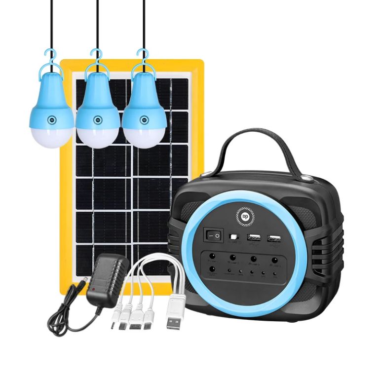 DP Portable Solar System Lamp Kit – DP-7718 by Lumett