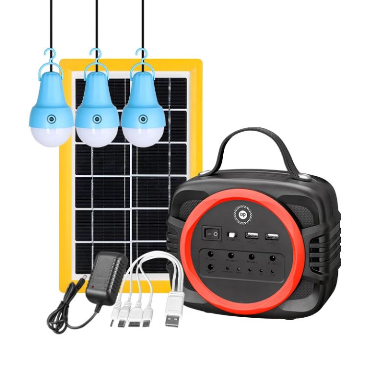 DP Portable Solar System Lamp Kit – DP-7718 by Lumett