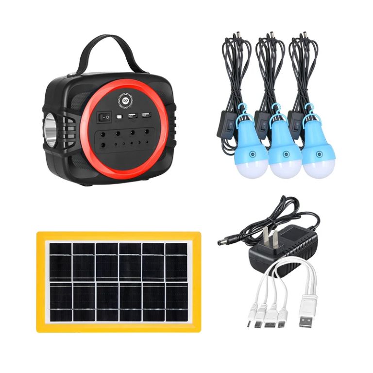 DP Portable Solar System Lamp Kit – DP-7718 by Lumett