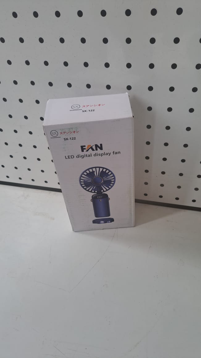 LED digital display fan By Lumett