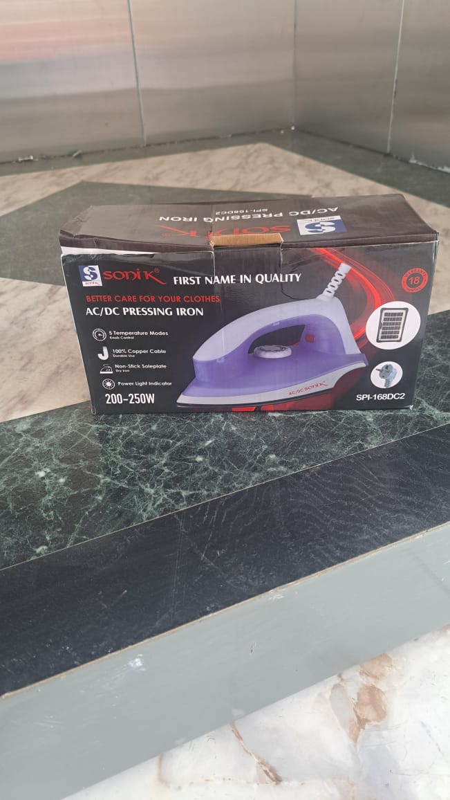 SONIK DC Inverter Pressing Iron By Lumett