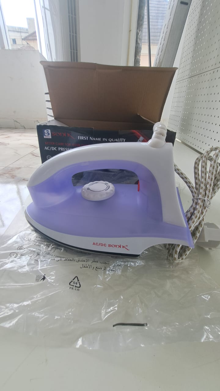 SONIK DC pressing iron by Lumett