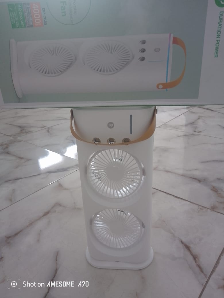 DP Portable Rechargeable Fan By Lumett
